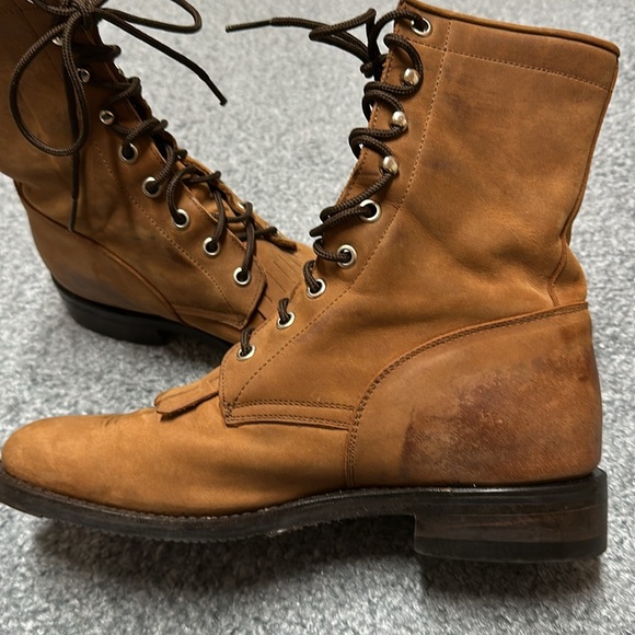 Vintage Dan Post Lacers Kiltie size 8.5 - Picture 8 of 12